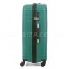 Набор чемоданов Франция (L M S-3шт) полипропилен зелёный/Worldline 291, фото 14