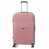 Набір валіз Франція (L M S-3шт) поліпропілен рожевий Worldline 291, фото 11