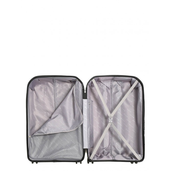 Набір валіз Франція (L M S-3шт) поліпропілен рожевий Worldline 291, фото 8