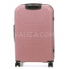 Набор чемоданов Франция (L M S-3шт) полипропилен розовый/Worldline 291, фото 13