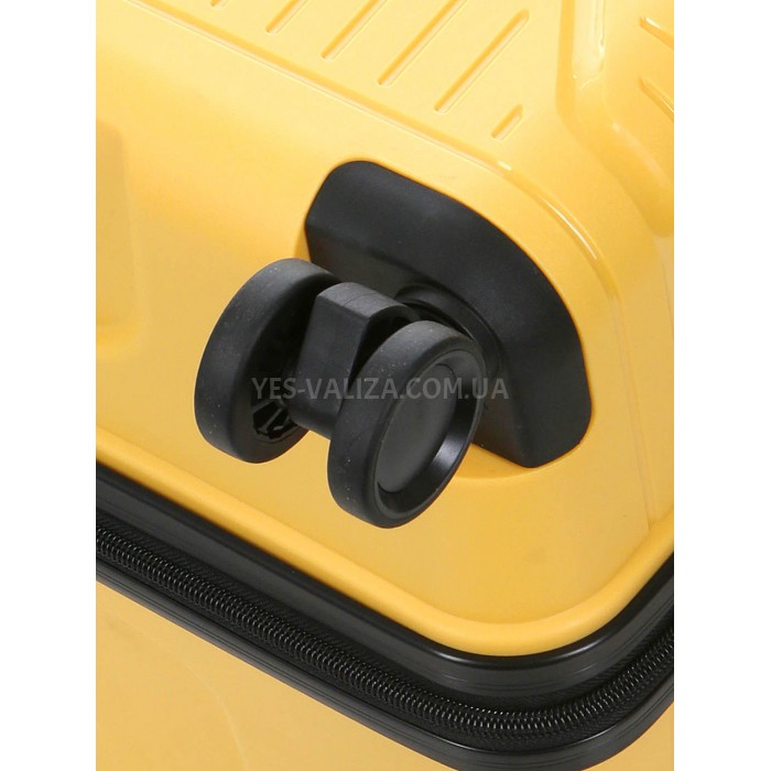 Набір валіз Франція (L M S-3шт) поліпропілен жовтий Worldline 291, фото 9