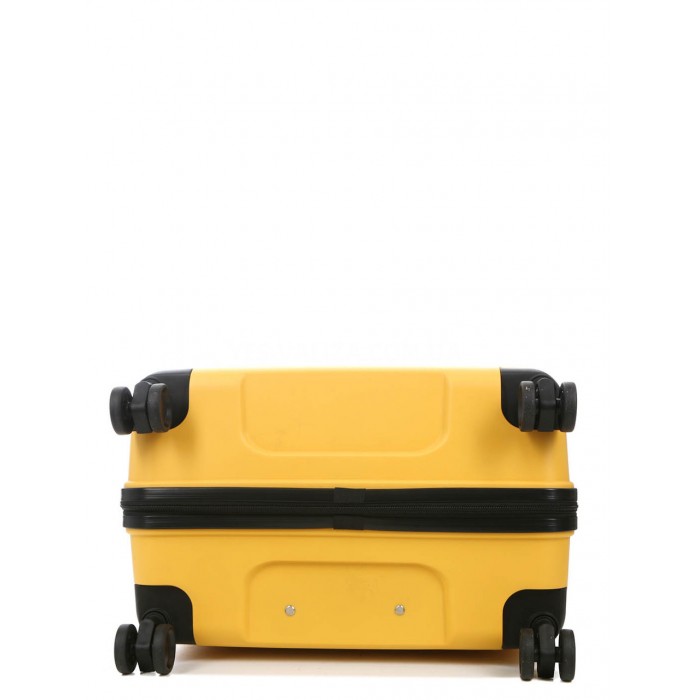 Набор чемоданов Франция (L M S-3шт) полипропилен жёлтый/Worldline 291, фото 5