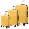 Набір валіз Франція (L M S-3шт) поліпропілен жовтий Worldline 291, фото 11