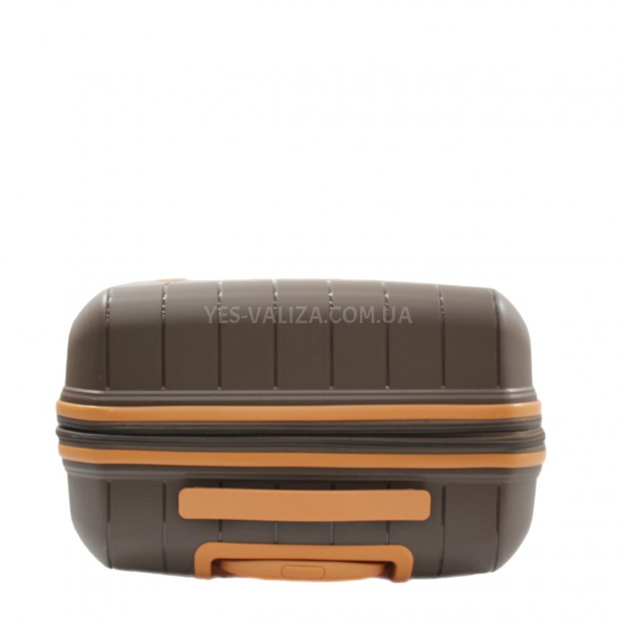 Набор чемоданов Франция (L M S-3шт) полипропилен кофе/Snowball 49403, фото 7