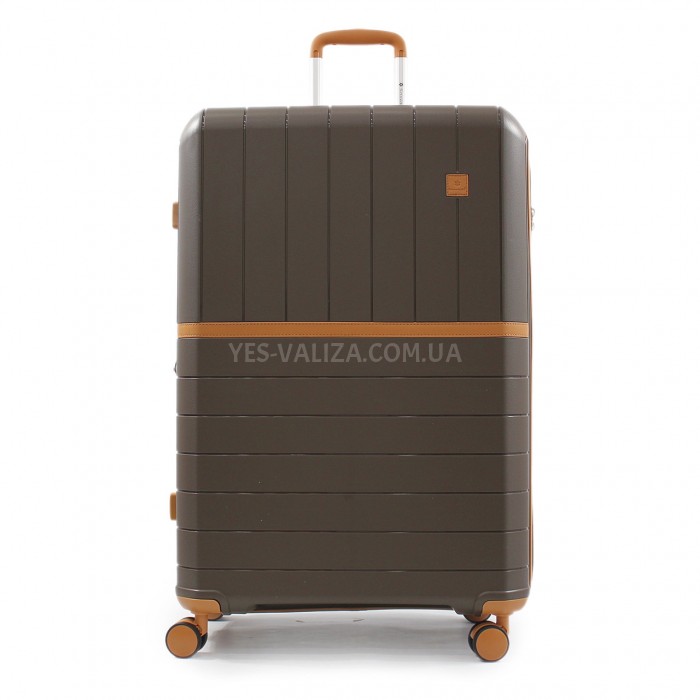 Набір валіз Франція (L M S-3шт) поліпропілен кава/Snowball 49403, фото 3