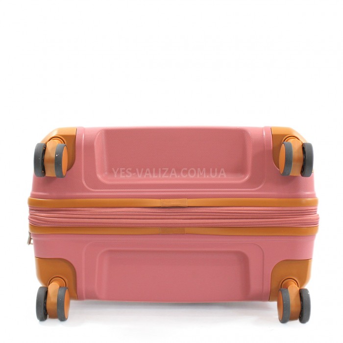 Набір валіз Франція (L M S-3шт) поліпропілен пудра/Snowball 49403, фото 5