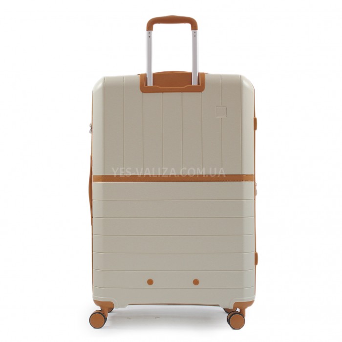 Набір валіз Франція (L M S-3шт) поліпропілен білий/Snowball 49403, фото 4