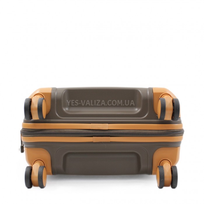 Валіза мала S поліпропілен кава 55х38х22см/40л/2.6кг/Snowball 49403, фото 6
