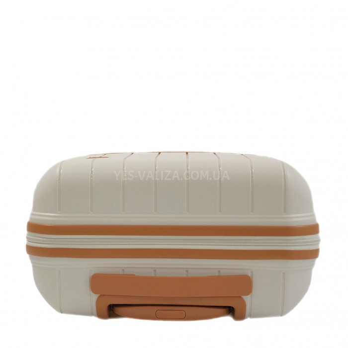 Чемодан малый S полипропилен белый 55х38х22см/40л/2.6кг/Snowball 49403, фото 6