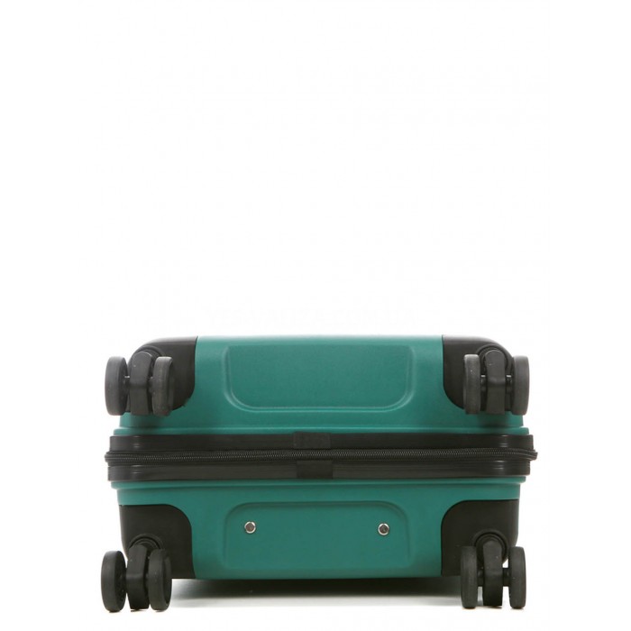 Валіза мала S поліпропілен зелена 55х37х22см/38л/2.7кг/Worldline 291, фото 7