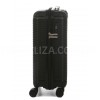 Чемодан малый S полипропилен чёрный 55х37х22см/38л/2.7кг/Worldline 291, фото 14