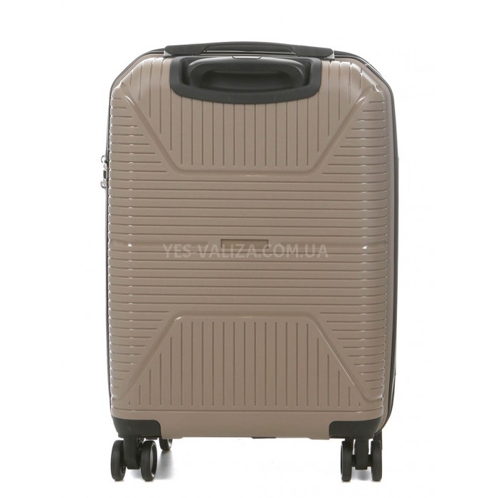 Чемодан малый S полипропилен шампань 55х37х22см/38л/2.7кг/Worldline 291, фото 3
