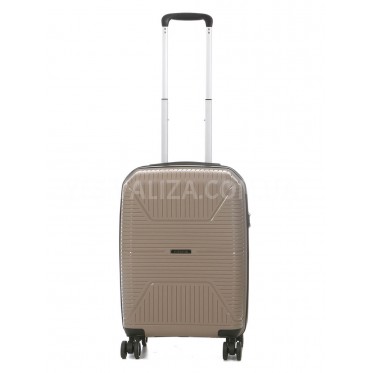 Чемодан малый S полипропилен шампань 55х37х22см/38л/2.7кг/Worldline 291