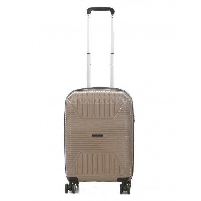 Чемодан малый S полипропилен шампань 55х37х22см/38л/2.7кг/Worldline 291, фото 1