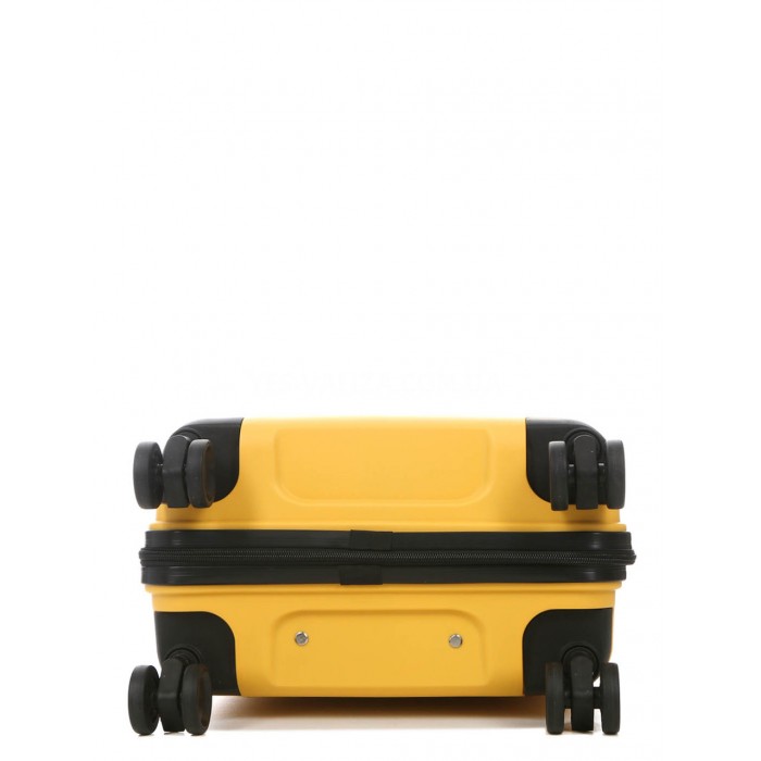 Валіза мала S поліпропілен жовта 55х37х22см/38л/2.7кг/Worldline 291, фото 6