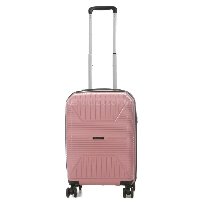 Валіза мала S поліпропілен пудра 55х37х22см/38л/2.7кг/Worldline 291, фото 4