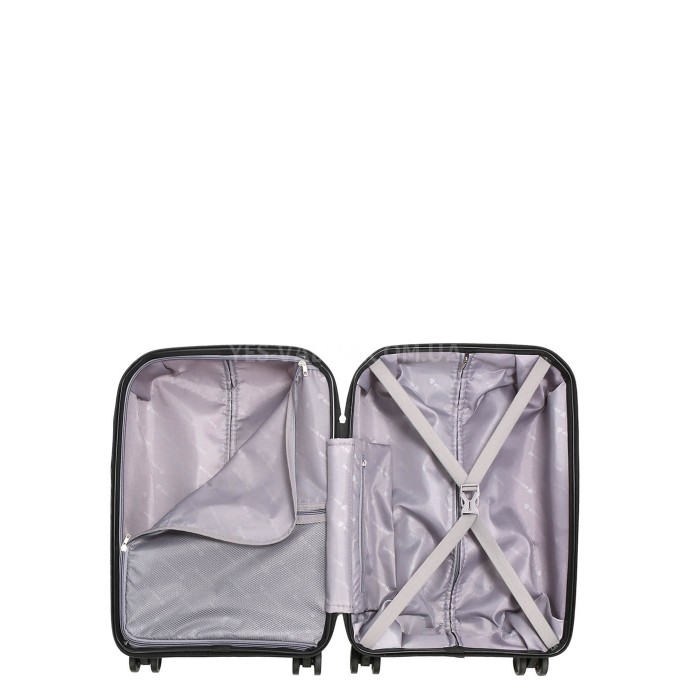 Валіза мала S поліпропілен пудра 55х37х22см/38л/2.7кг/Worldline 291, фото 10