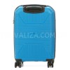 Валіза мала S поліпропілен блакитна 55х37х22см/38л/2.7кг/Worldline 291, фото 14