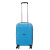 Чемодан малый S полипропилен голубой 55х37х22см/38л/2.7кг/Worldline 291, фото 15