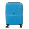 Валіза мала S поліпропілен блакитна 55х37х22см/38л/2.7кг/Worldline 291, фото 13