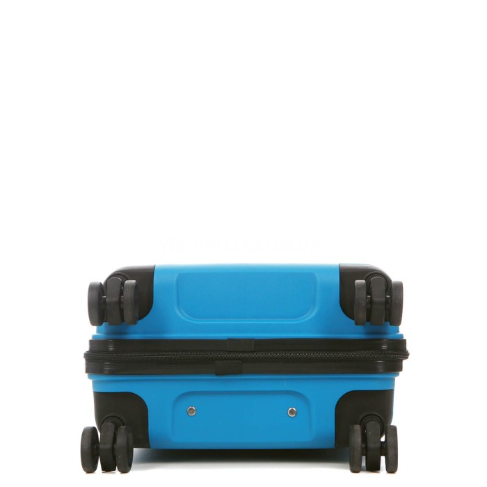 Чемодан малый S полипропилен голубой 55х37х22см/38л/2.7кг/Worldline 291, фото 9