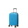 Чемодан малый S полипропилен голубой 55х37х22см/38л/2.7кг/Worldline 291, фото 12