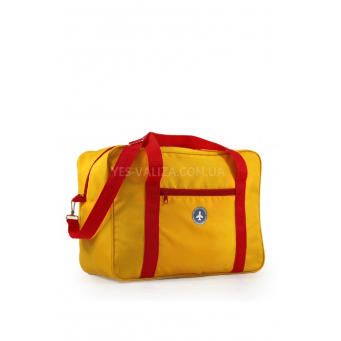 Сумка(ручная кладь) Польша жёлтая 40х30х20см/24л/0.5кг/Fly 0234, фото 3