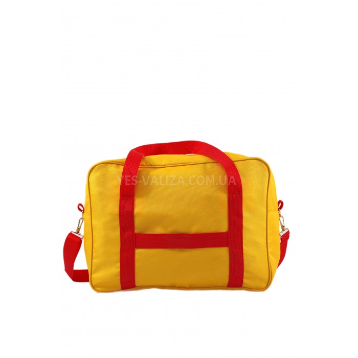 Сумка(ручная кладь) Польша жёлтая 40х30х20см/24л/0.5кг/Fly 0234, фото 4