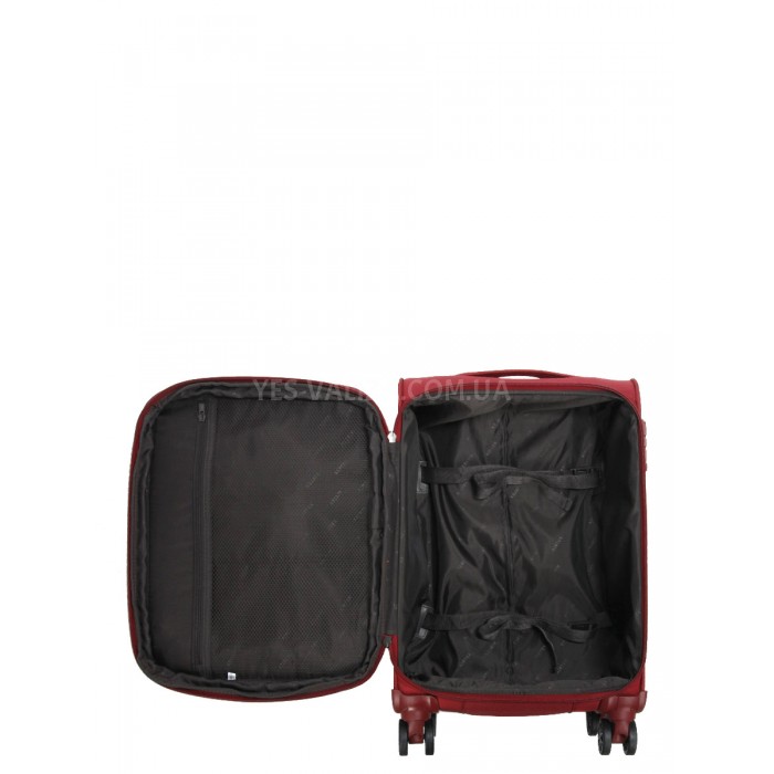 Набір валізи Франція (L M S-3шт) тканина червона/Airtex 832, фото 12