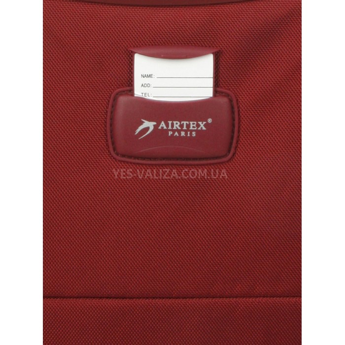 Набор чемоданов Франция (L M S-3шт) ткань красный/Airtex 832, фото 9