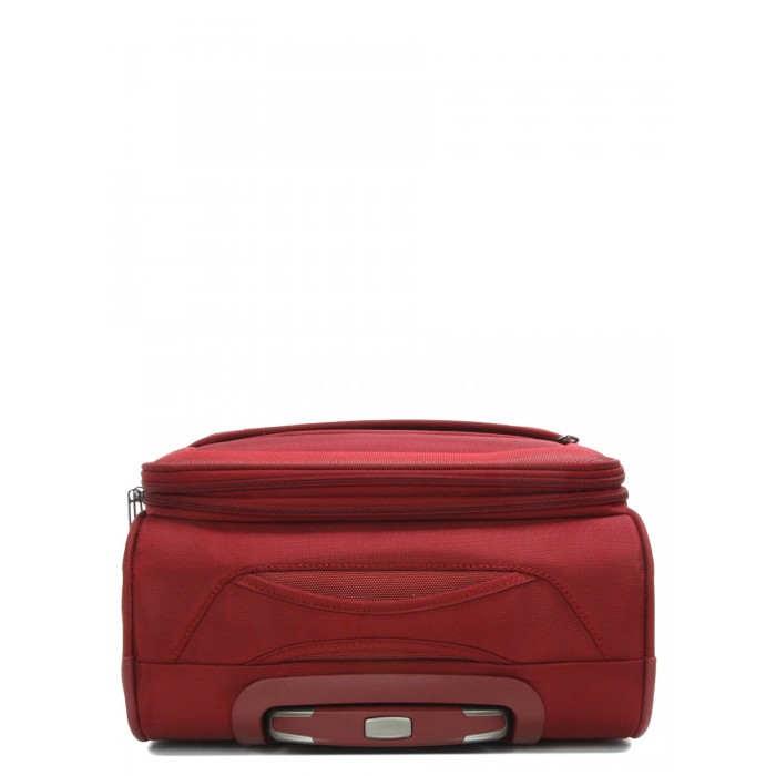 Набір валізи Франція (L M S-3шт) тканина червона/Airtex 832, фото 7