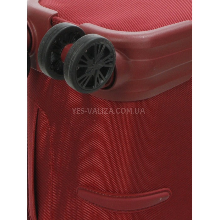 Набор чемоданов Франция (L M S-3шт) ткань красный/Airtex 832, фото 11