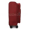 Набор чемоданов Франция (L M S-3шт) ткань красный/Airtex 832, фото 18