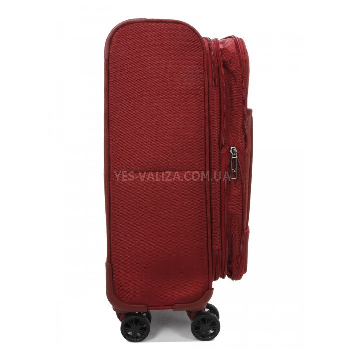 Набор чемоданов Франция (L M S-3шт) ткань красный/Airtex 832, фото 6