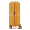 Чемодан малый S поликарбонат жёлтый 55x35x20+5см/48л/2.8кг/Airtex 649, фото 16