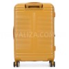 Чемодан средний М поликарбонат жёлтый 65х44х25+5/82л/3.65кг/Airtex 649, фото 15