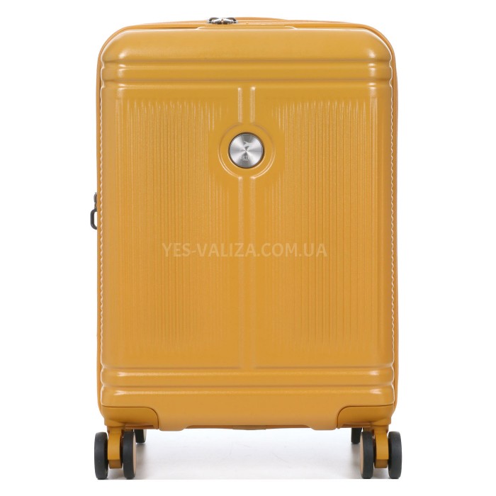 Валіза велика L полікарбонат жовта 75х51х31+5см/125л/4.45кг/Airtex 649, фото 3