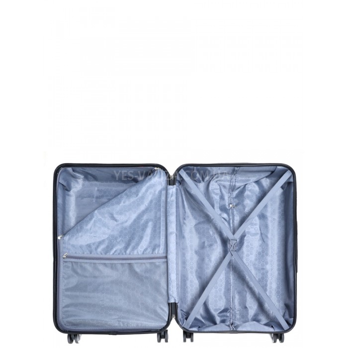 Набор чемоданов Франция (L M S-3шт) чёрный/Worldline 626, фото 3