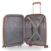 Чемодан малый S полипропилен пудра 55х37х23+5/48л/2.9кг/Worldline 293, фото 20