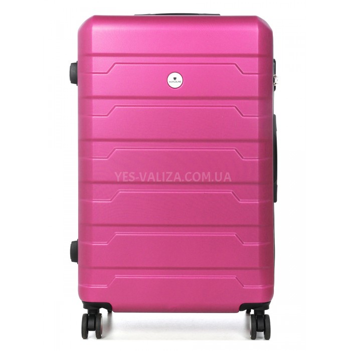 Набір валіз Франція (L M S-3шт) малина/Worldline 626, фото 4