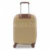 Чемодан малый S полипропилен беж. 55х37х23+5см/48л/2.9кг/Worldline 293, фото 16