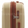 Чемодан малый S полипропилен беж. 55х37х23+5см/48л/2.9кг/Worldline 293, фото 11