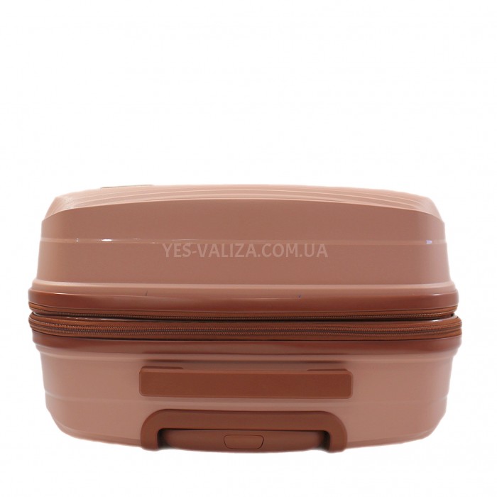 Чемодан большой L полипропилен пудра 76х50х32+5/118л/4.6/Worldline 293, фото 7