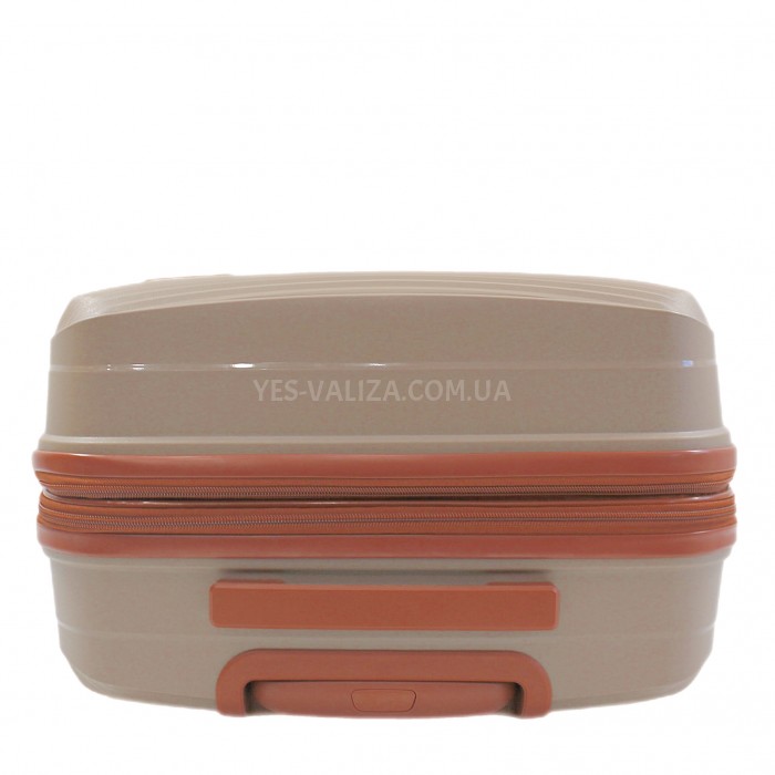 Набір валіз Франція (L M S-3шт) поліпропілен шампань/Worldline 293, фото 8