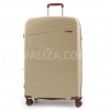 Набор чемоданов Франция (L M S-3шт) полипропилен бежевый/Worldline 293, фото 12