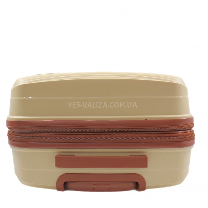 Набір валіз Франція (L M S-3шт) поліпропілен бежевий/Worldline 293, фото 8