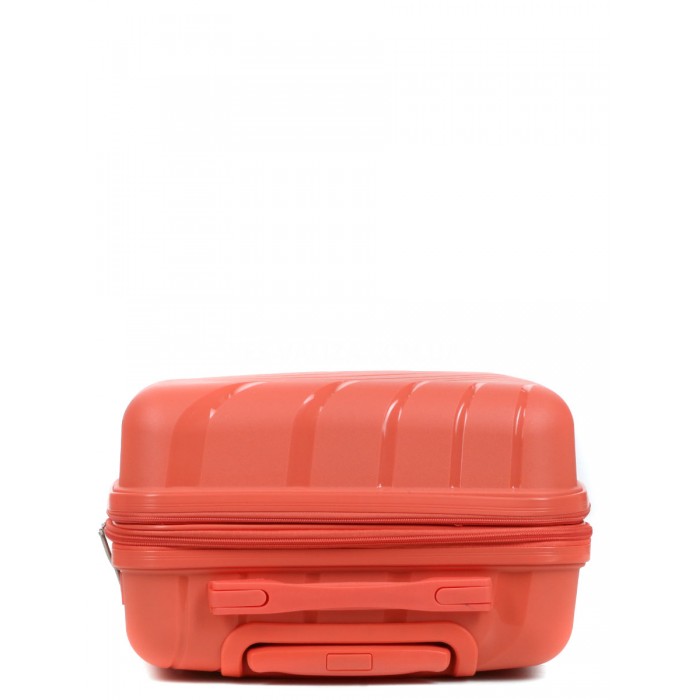 Набір валіз Франція (L M S-3шт) поліпропілен оранж Worldline 287, фото 7