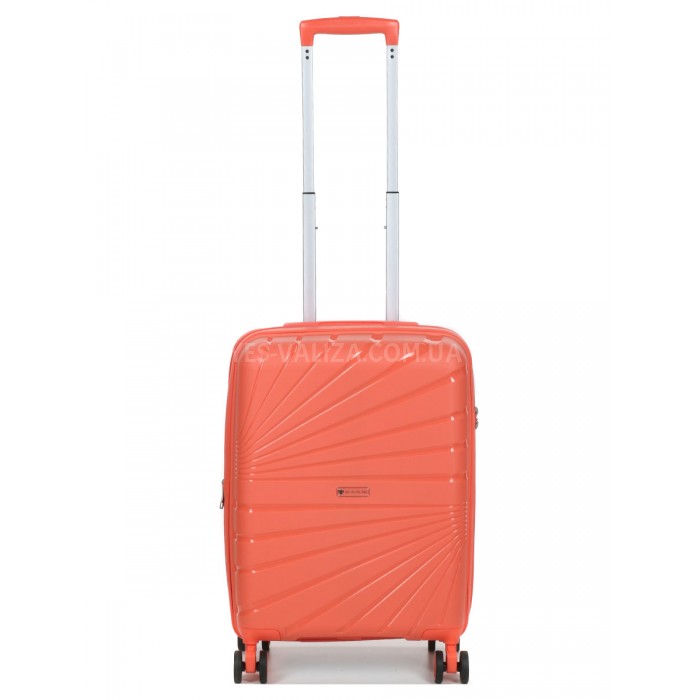 Набір валіз Франція (L M S-3шт) поліпропілен оранж Worldline 287, фото 2