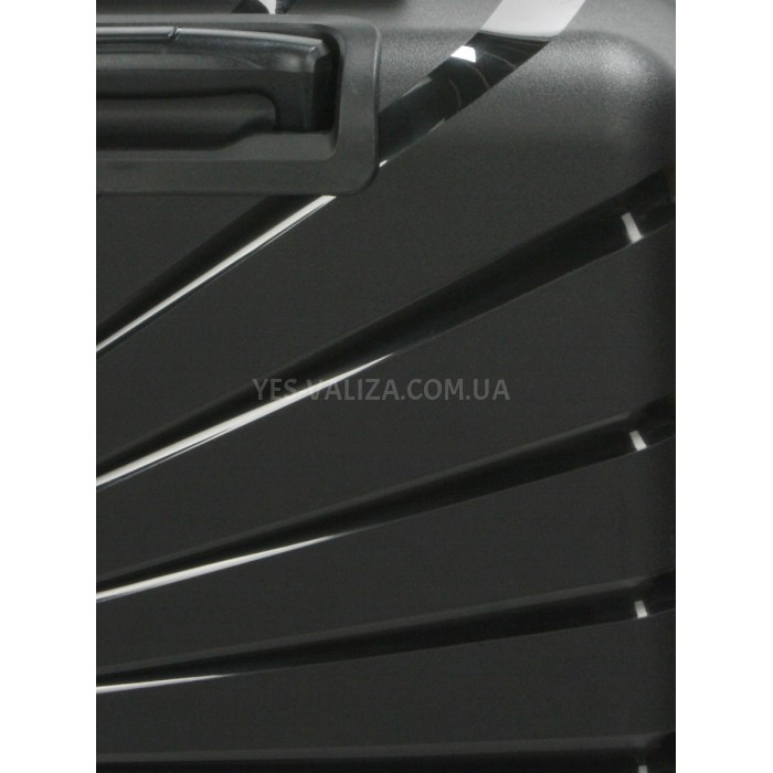 Набор чемоданов Франция (L M S-3шт) полипропилен чёрный/Worldline 287, фото 10