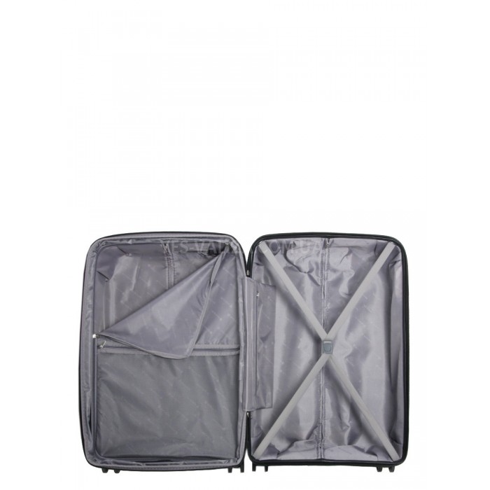 Набір валіз Франція (L M S-3шт) поліпропілен чорний/Worldline 287, фото 12